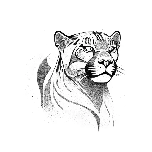 A Majestic Panther Emerging From A Dense Forest