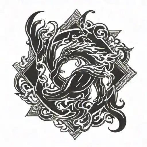 Karate Infinite Diamond Flame