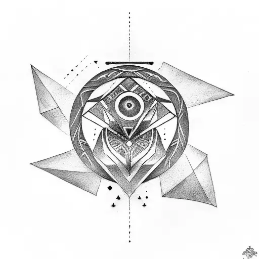 Nordic Crow With Runes