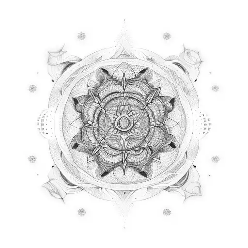 Cosmic Mandala Of Faith