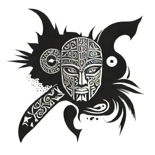 Far Cry 3 Tatau With Egyptian Symbols And Hieroglyphics