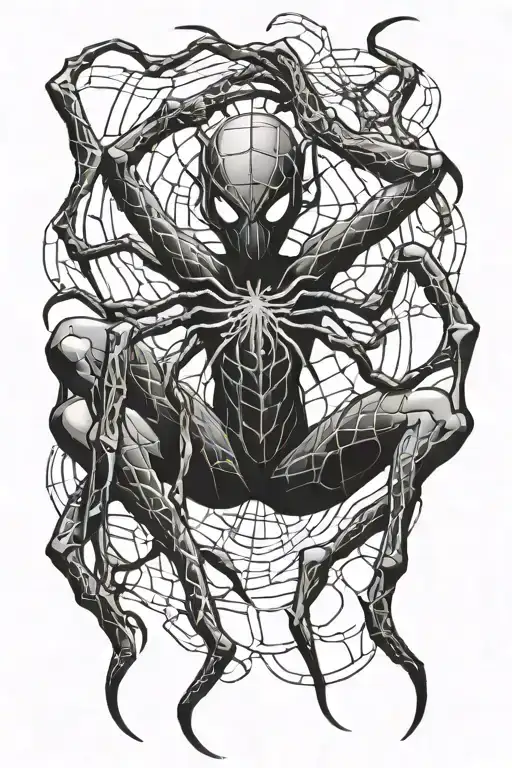 Horror Spider Girl Monster