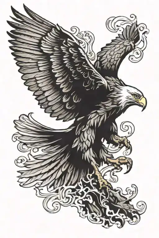 Eagle And Middle Earth