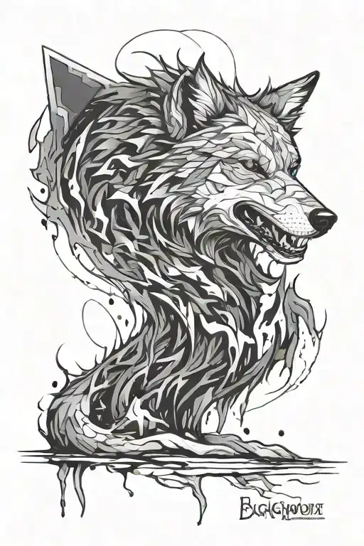 Wounded Wolf