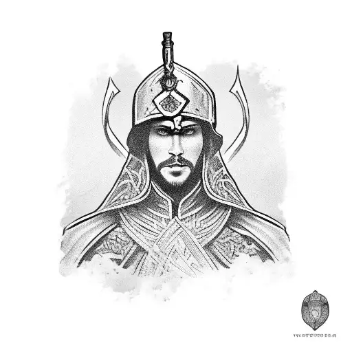 Prince Svyatoslav With A Sword