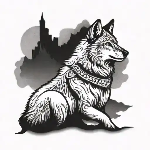 Wolf Howling Turkish Soldiers