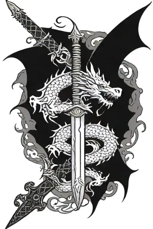 Dragon And Sword