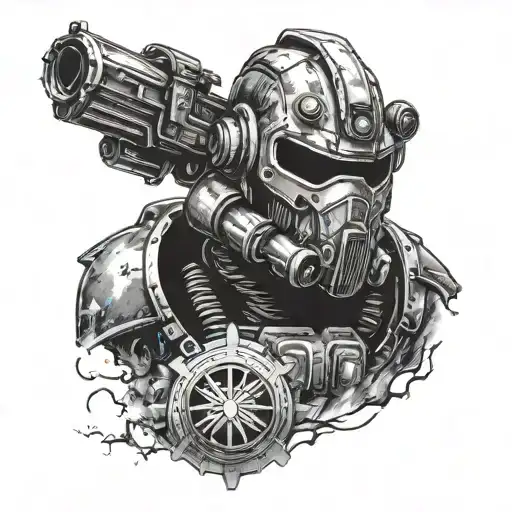 Brotherhood Of Steel From Fallout Power Armor