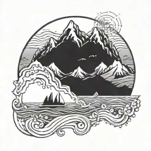 Ocean To Mountains Inside