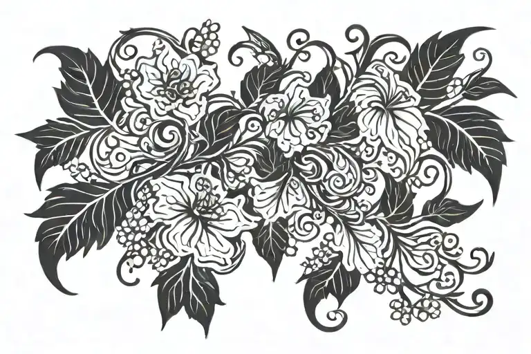 Vine Tatoo Design