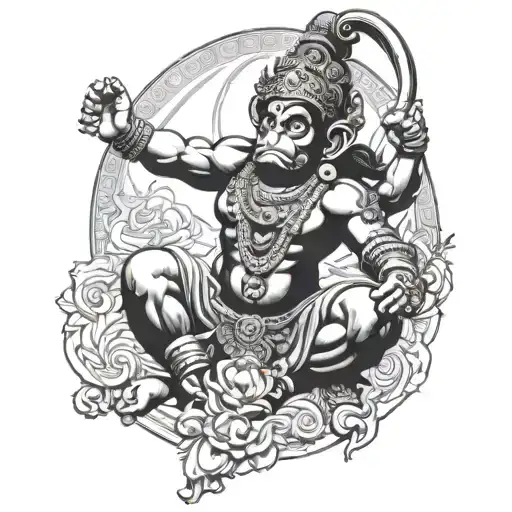 Hindu Lord Hanuman