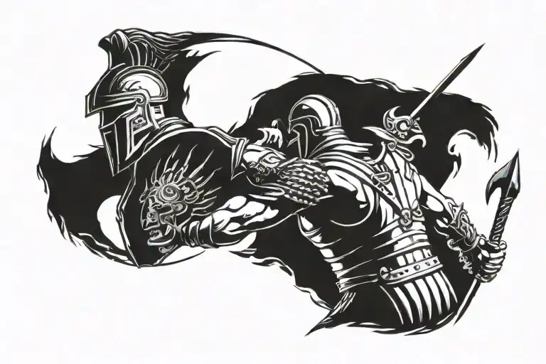 Ancient Rome And Roman Gladiator