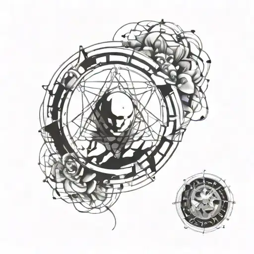 Cybersigilism Circle Shape Surrounded