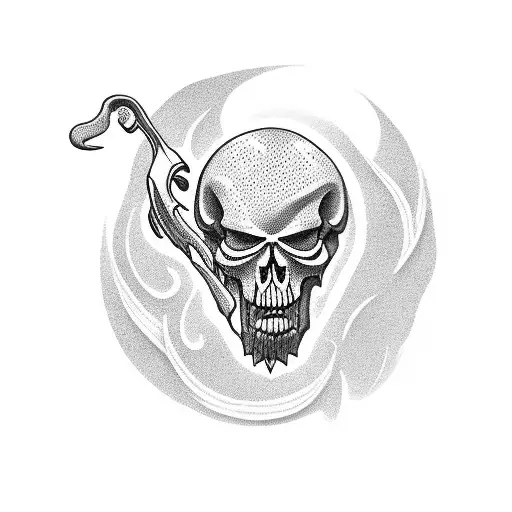 Reaper With Sand Time