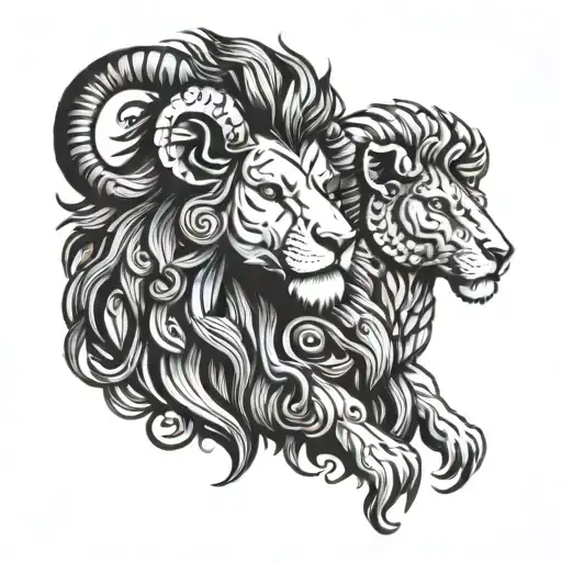Ram And Lion