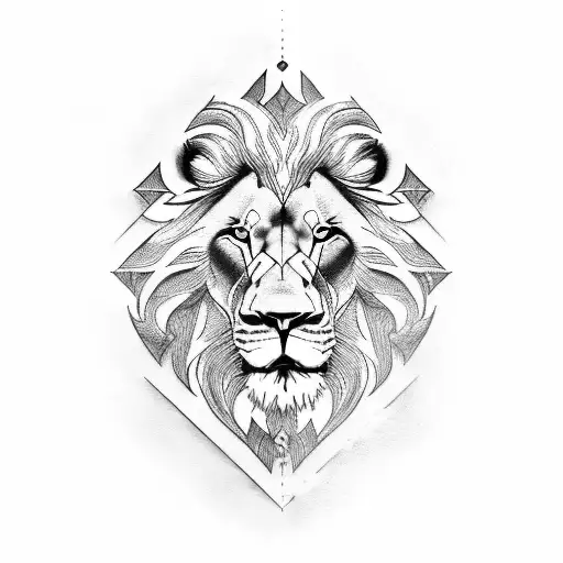 Lion And Warrior Forearm Sleeve