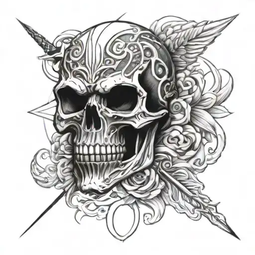 Skull And Warrior