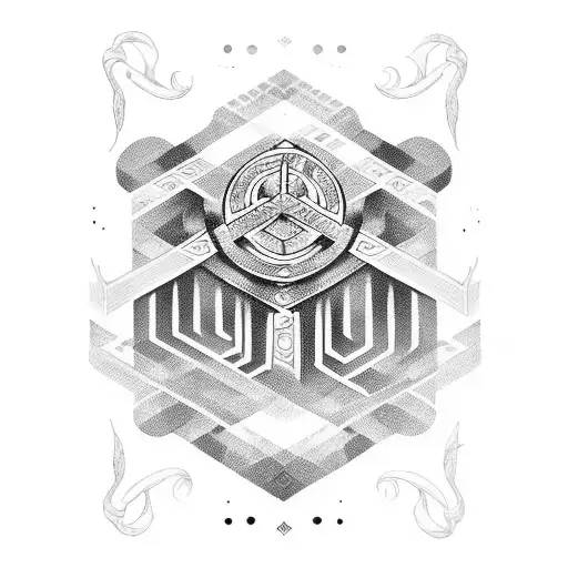 Viking Runes Forming A Powerful Quote Or Mantra