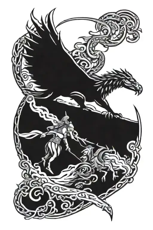 Norse Mythology Motifs