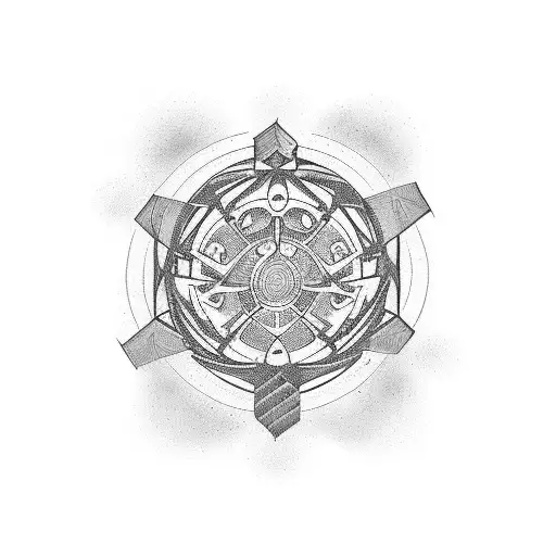 Circle With 1980 And Three Sons