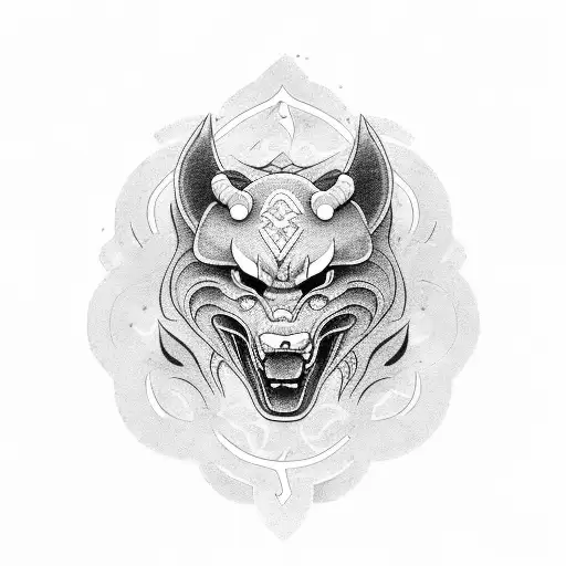 Fenrir Nordic Symbols