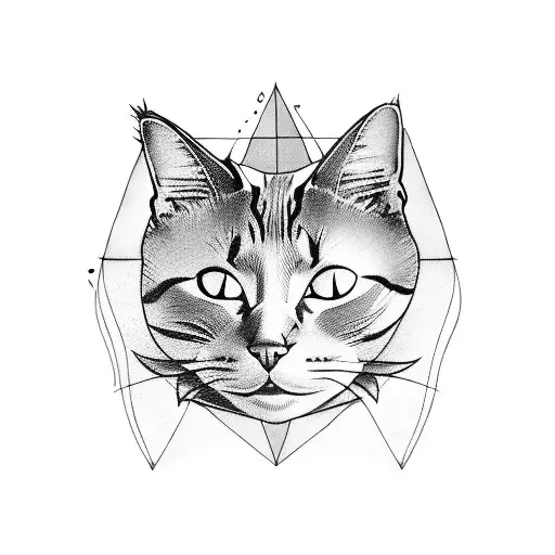 Cat Face Triangular