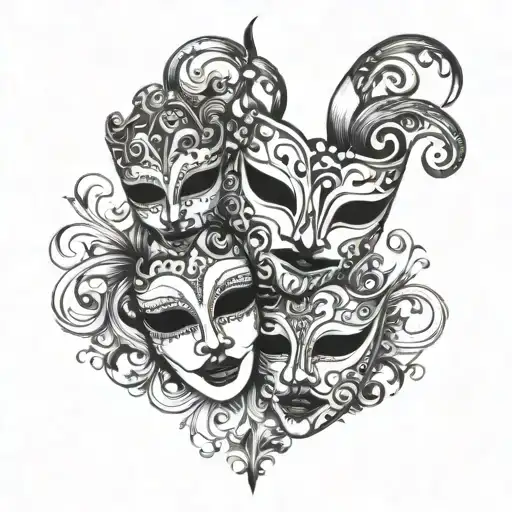 Music Dance Theatre Masks