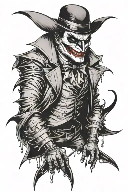 Batman Joker As A Penguin