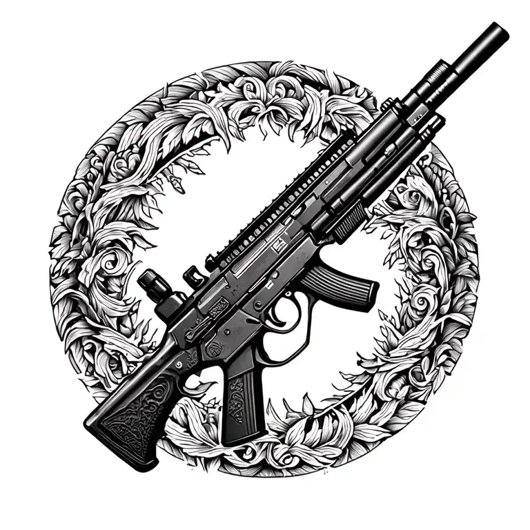 Detailed Negev Ng7 Machine Gun