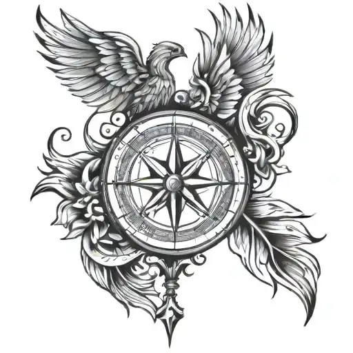 Compass And Phoenix