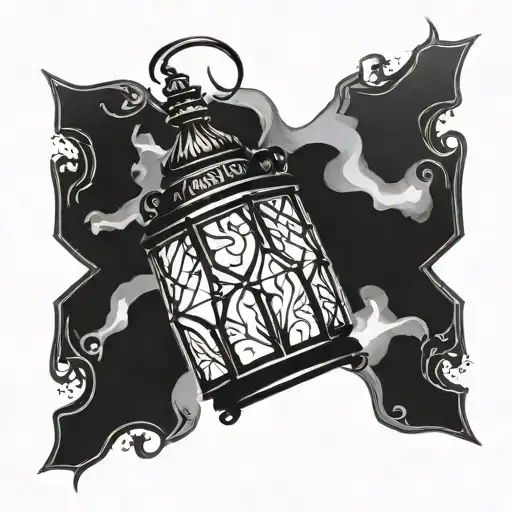 Diamond Shaped Gothic Lantern
