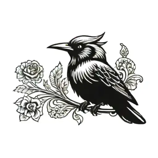American Bird With Russian Symbol Incorporated