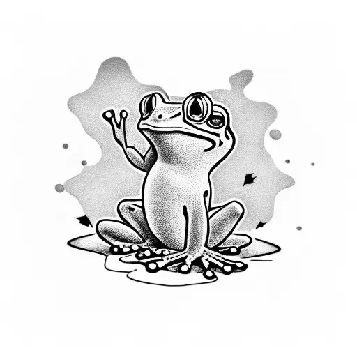 Cute Cartoon Froggy