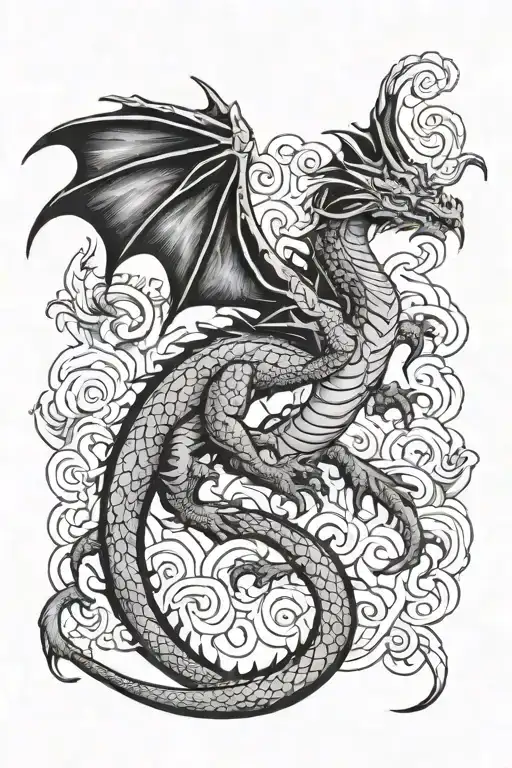 Dragon Flying