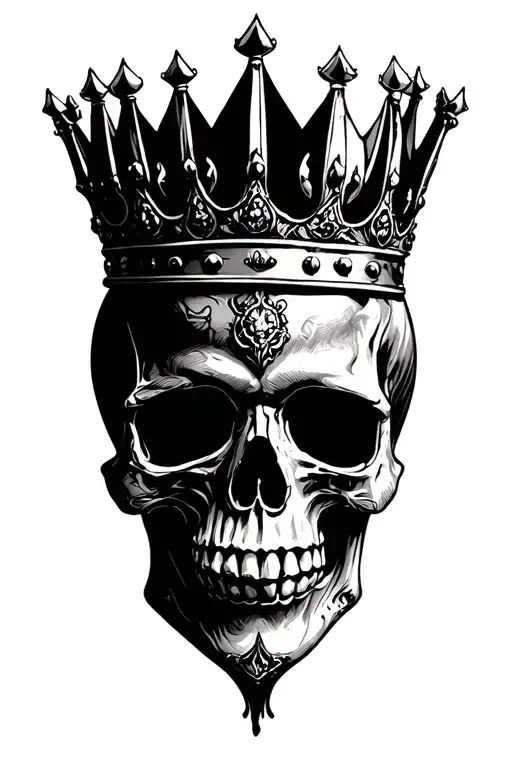 King Crown Skull