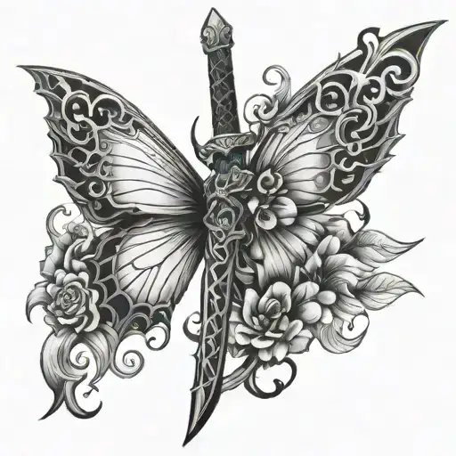Sword Dragon Butterfly