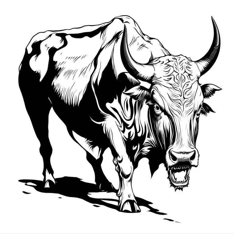 Bull Brutally Powerful