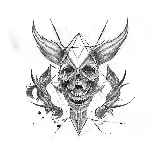 Sleave Desgin Artistic Layerd Witch Dark