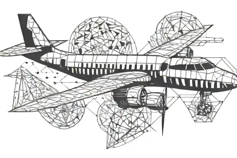 Geometric Airplane