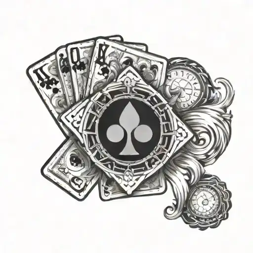 Casino Royal Flush Hand