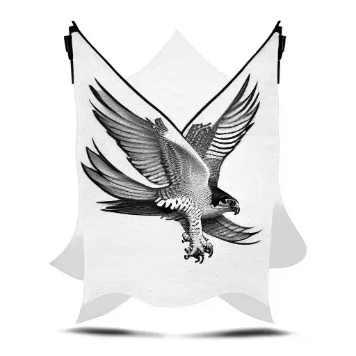 Peregrine Falcon Wing Only Arm Sleeve