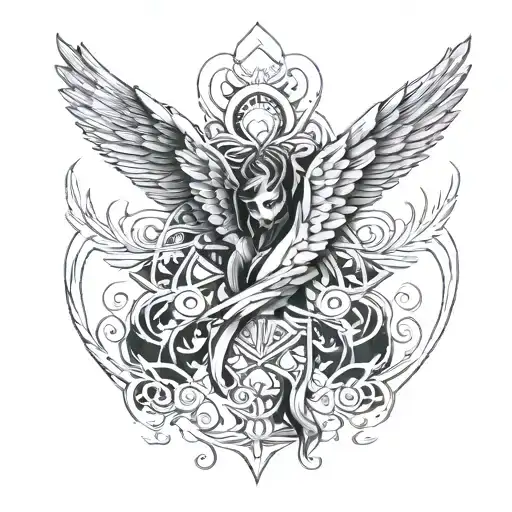 Broken Angle Wing Sleeve