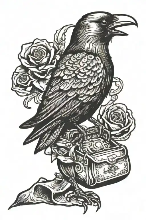 Crow Bag Of Gold Dollar