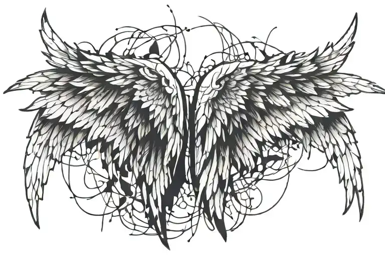 Shattered Angel Wings