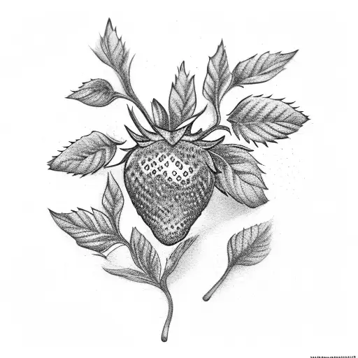 A Strawberry Plant