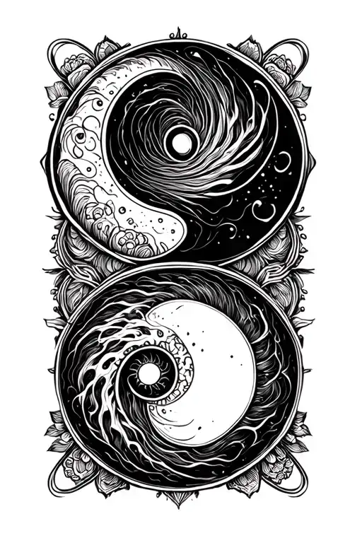 Cover Yin Yang Symbol