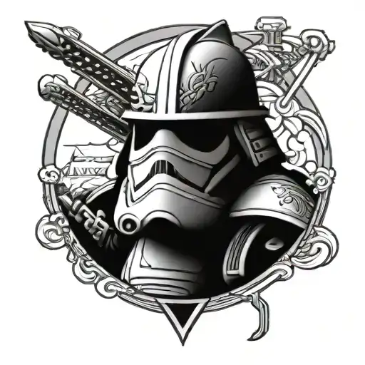 Stormtrooper As A Samurai Warrior