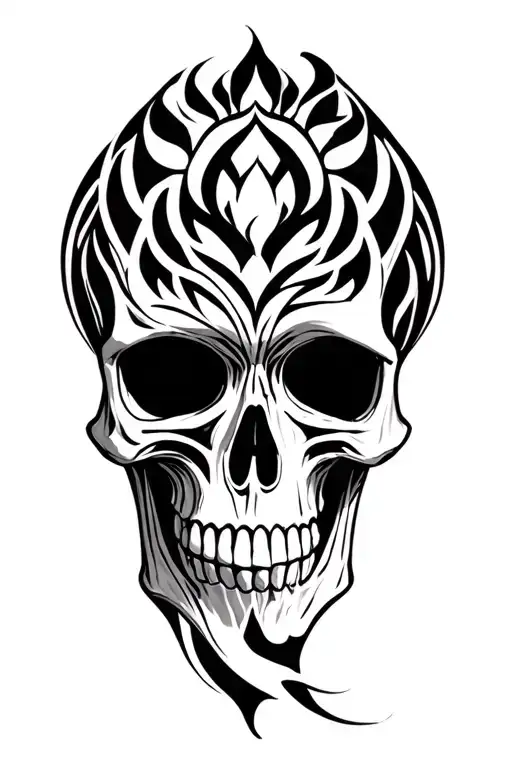 Skull Tribal