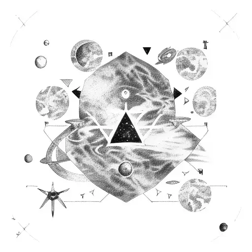 Gemini Scorpio Virgo Constellation Space