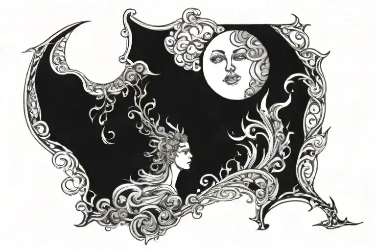 Elayna With Sun In Background